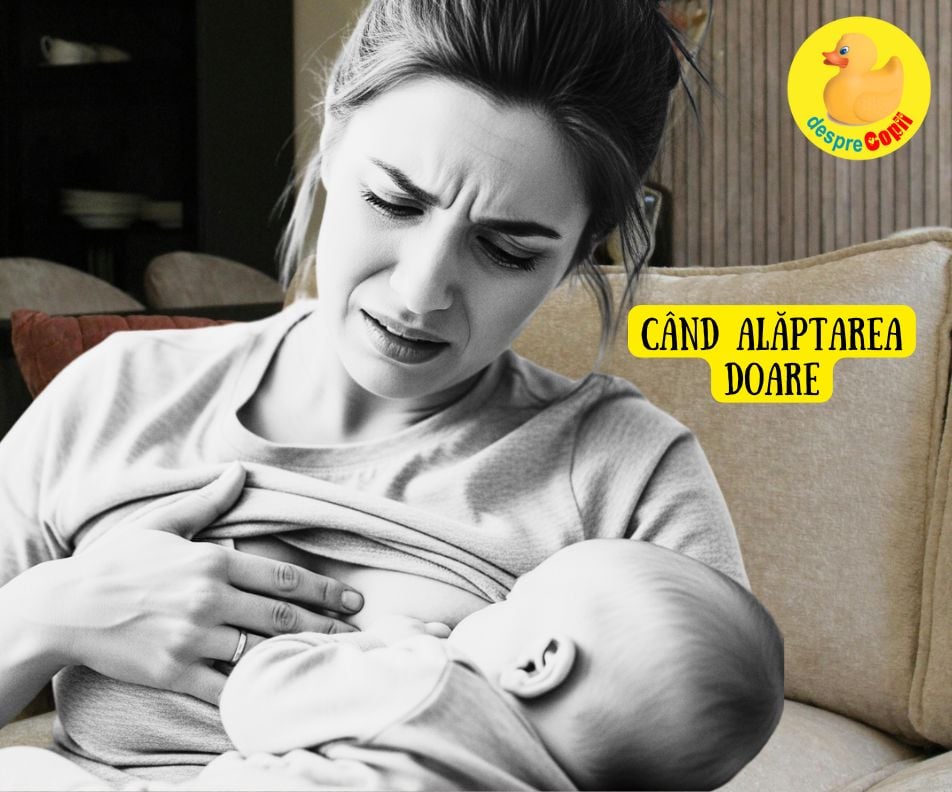 Cand alaptarea doare. 10 cauze ale durerii pe care trebuie sa le cunosti draga mami, pentru ca alaptarea nu trebuie sa doara